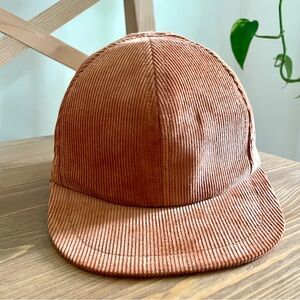 George Hats - corduroy pumpkin trucker hat